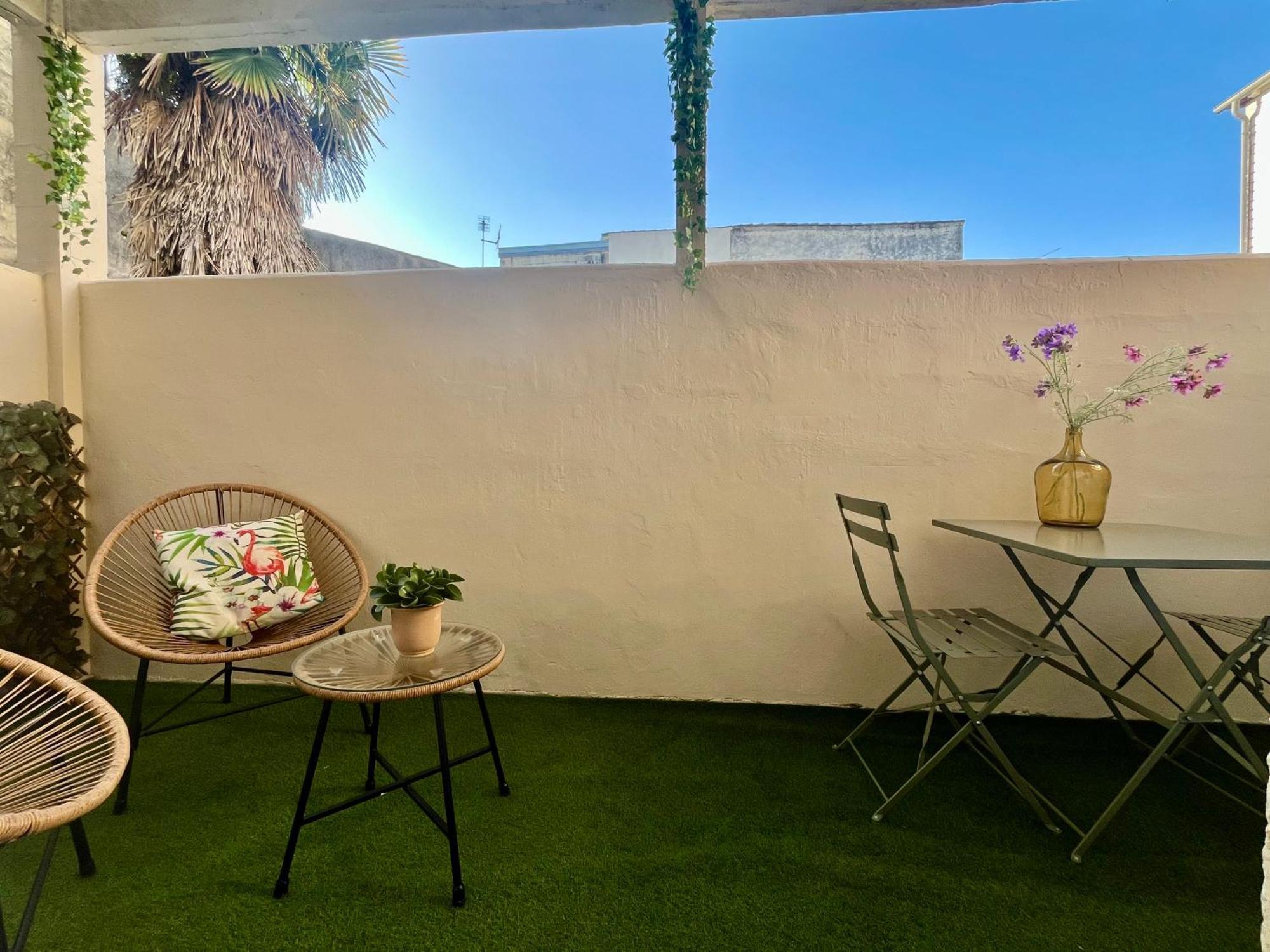 拉罗歇尔Escapade Vintage Avec Terrasse En Centre Historique公寓 外观 照片